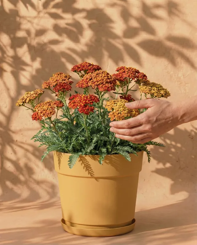 feey-amsterdam-schafgarbe-rhizome-orange-braun-3-stk-bienen image 1
