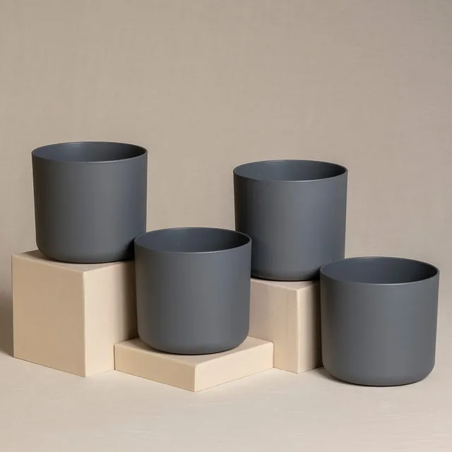 feey-lumi-blumentopf-14-cm-wei-4er-set-kunststoff image 1