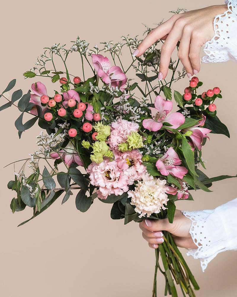 feey-rilio-ballerina-blumenstrau-rosa-lisianthus image 6