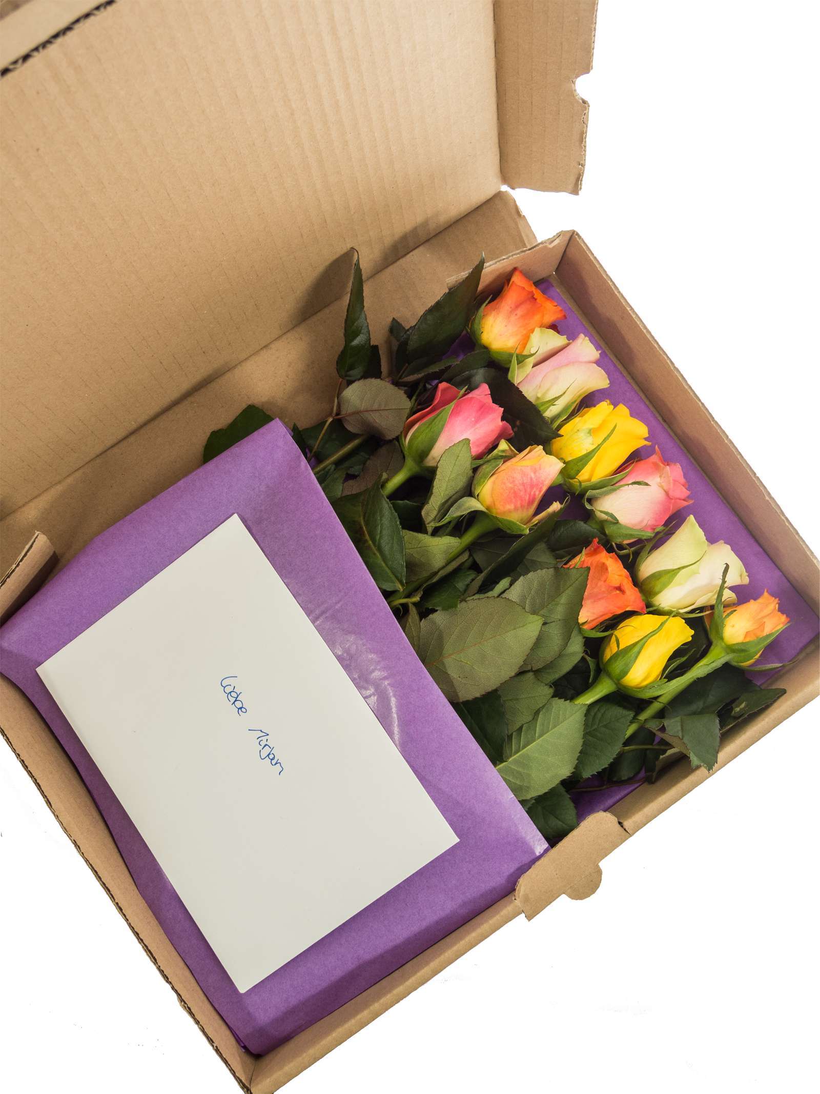blumigo-rosen-rosenbrief-10-rosen-wunschfarbe-brief image 2