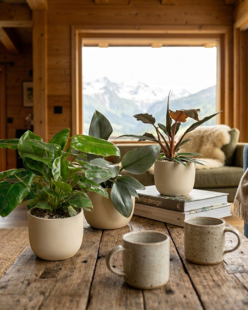 feey-variado-schweizer-philodendron-trio-pflanzenset-3er image 2