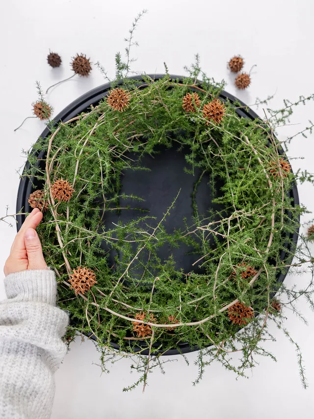 blumigo-diy-adventskranz-wild-whisper-40-cm-set image 1