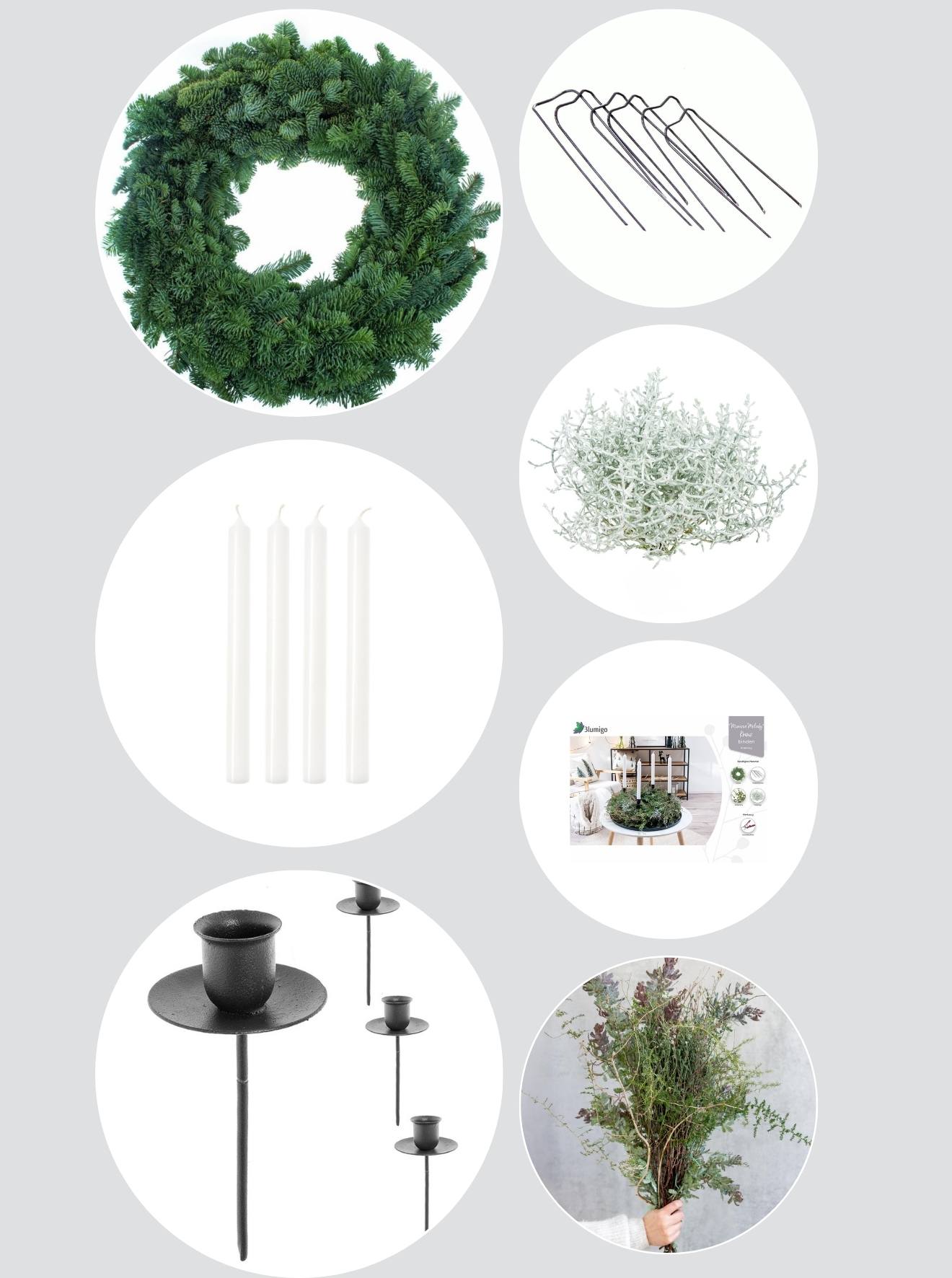 blumigo-diy-adventskranz-mimosa-melody-40-cm-set-mit-kerzen image 6