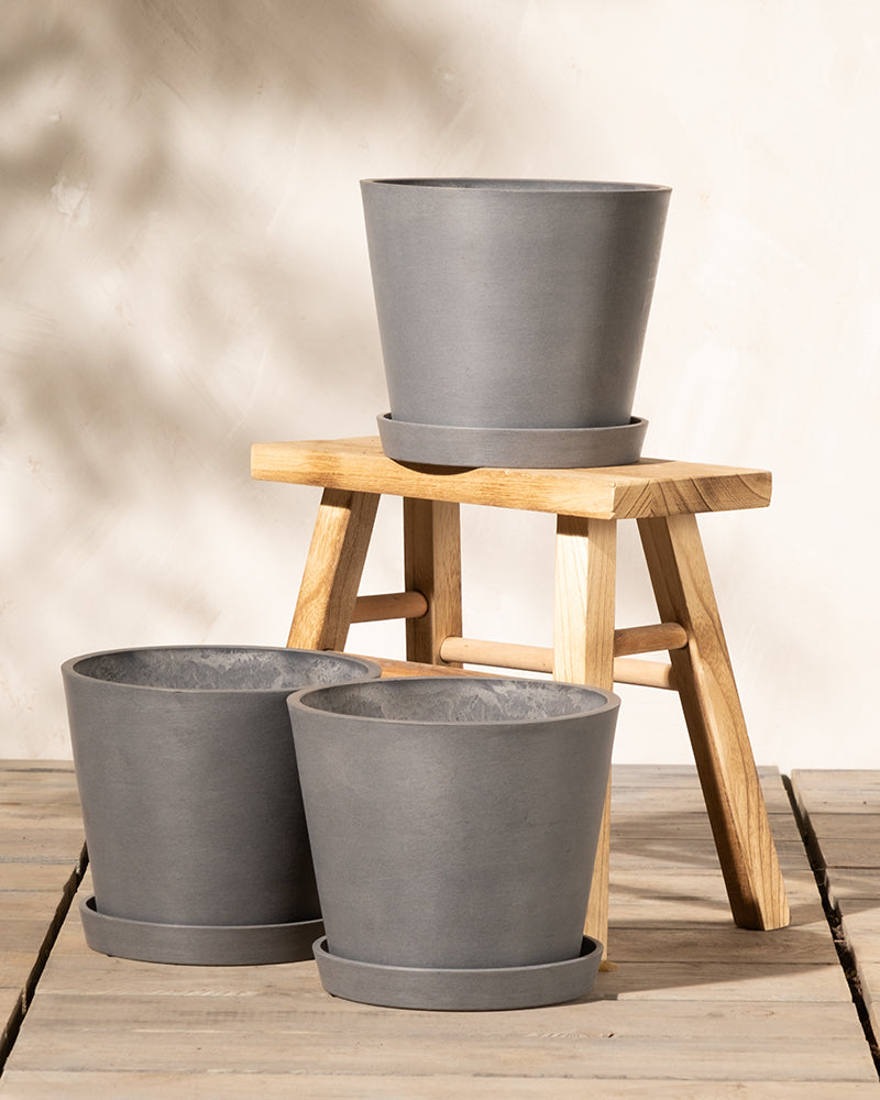 feey-amsterdam-pflanzk-bel-set-3x20-blumentopf-taupe-drainage image 6