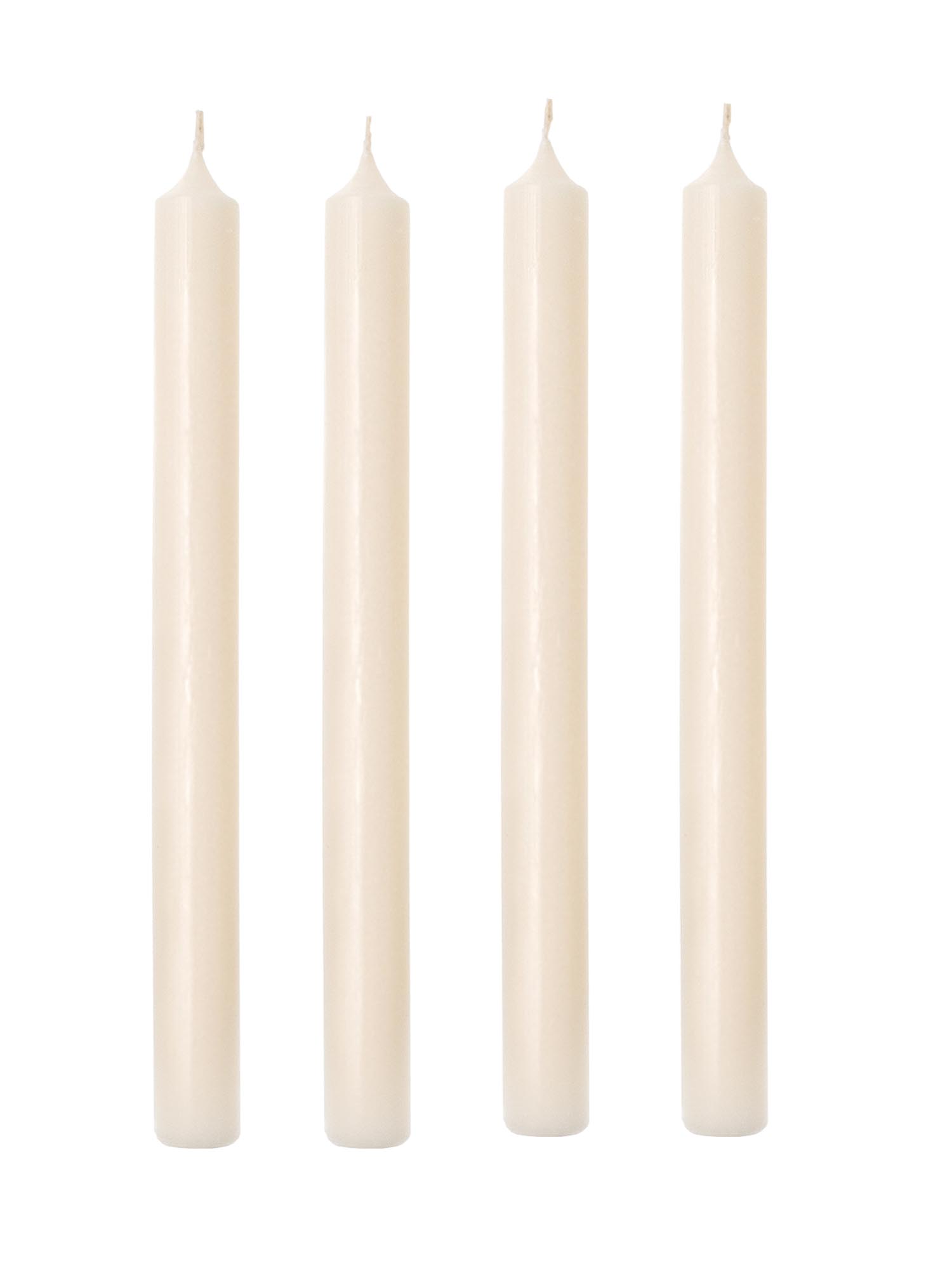 blumigo-kerzen-emma-stabkerzen-4er-set-wollwei image 1