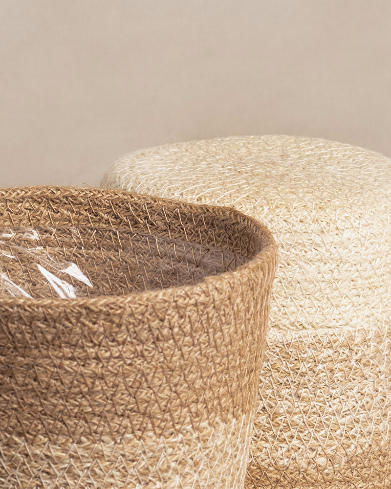 feey-variado-lapis-pflanzenkorb-jute-18-cm-natur image 2