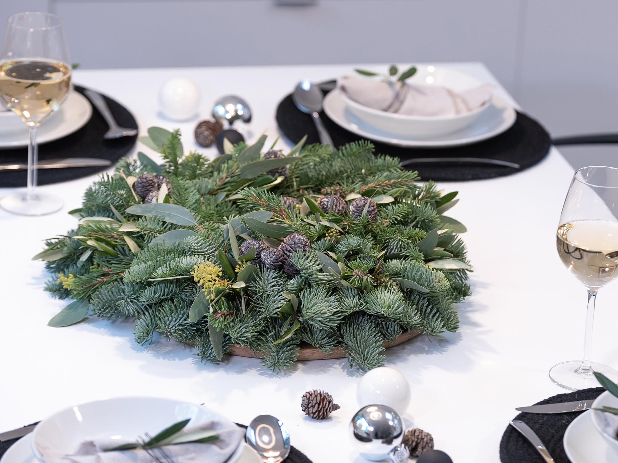 blumigo-modern-green-adventskranz-diy-set-30-cm-bastelset image 2