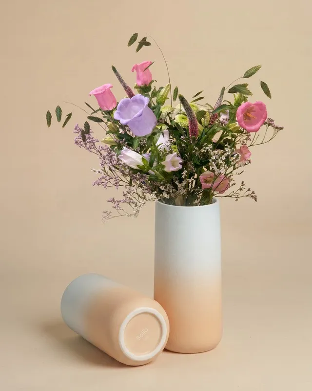 feey-rilio-solio-keramik-vase-21-cm-sunrise-farbverlauf image 1