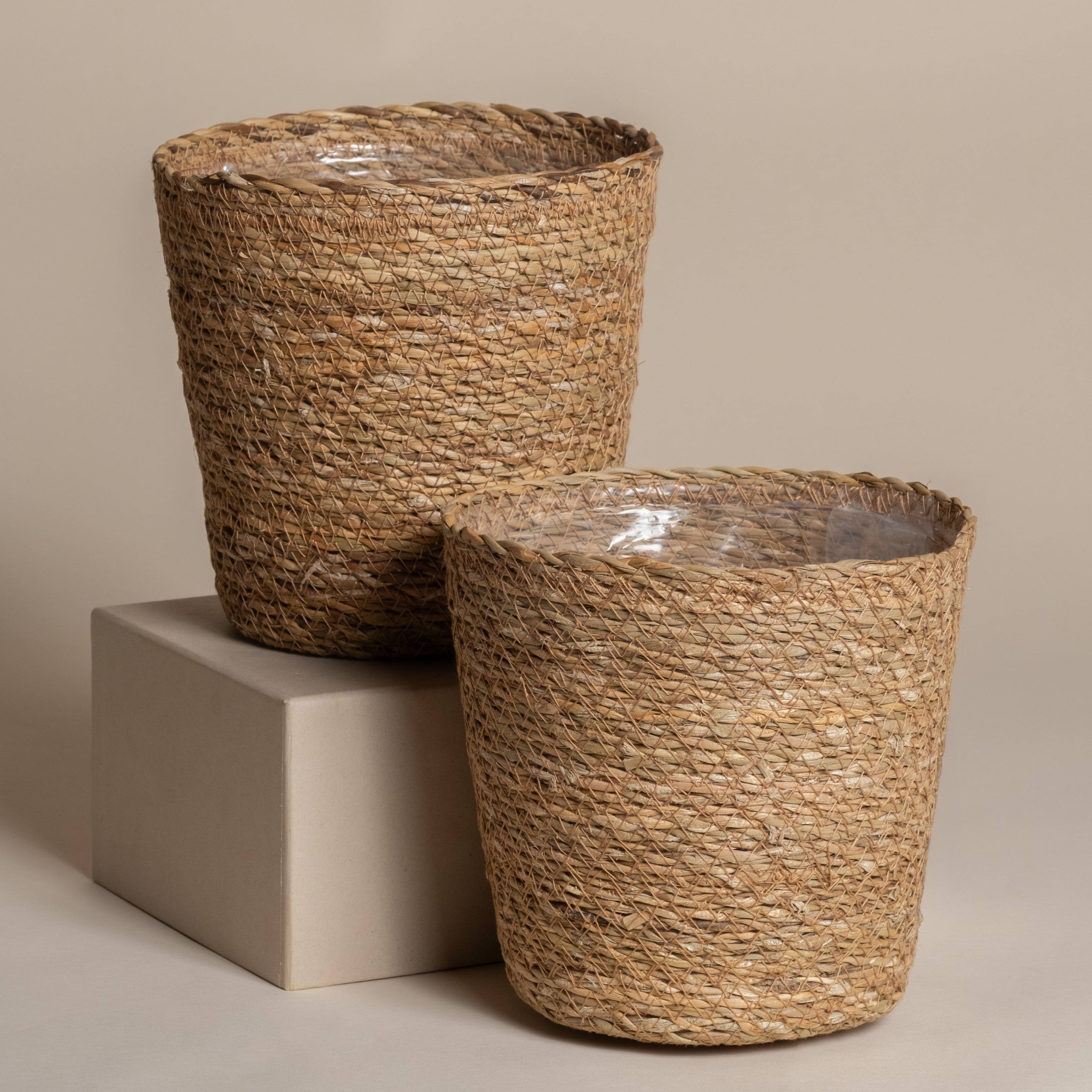 feey-variado-kesat-pflanzkorb-seegras-2er-set-18-cm image 3