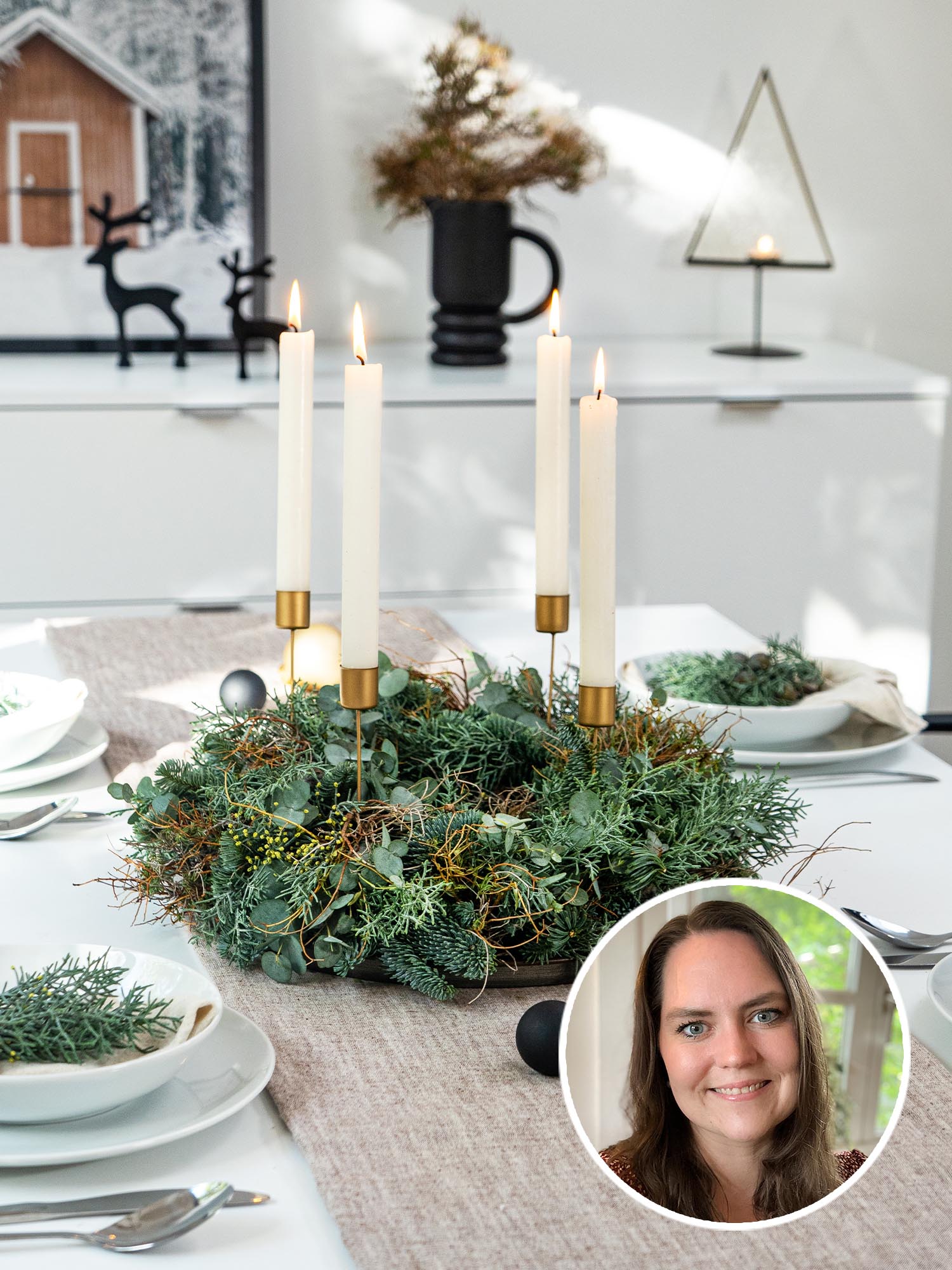 blumigo-diy-sets-adventskranz-carenslittleworld-30-cm-bastelset-mit-kerzen image 1