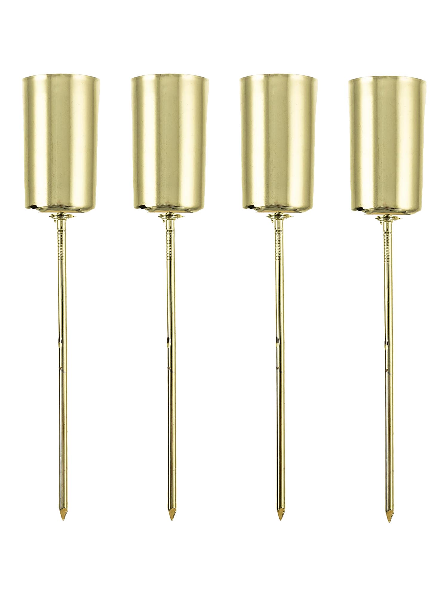blumigo-kerzen-kairo-kerzenhalter-4er-set-stabkerzen-gold image 1