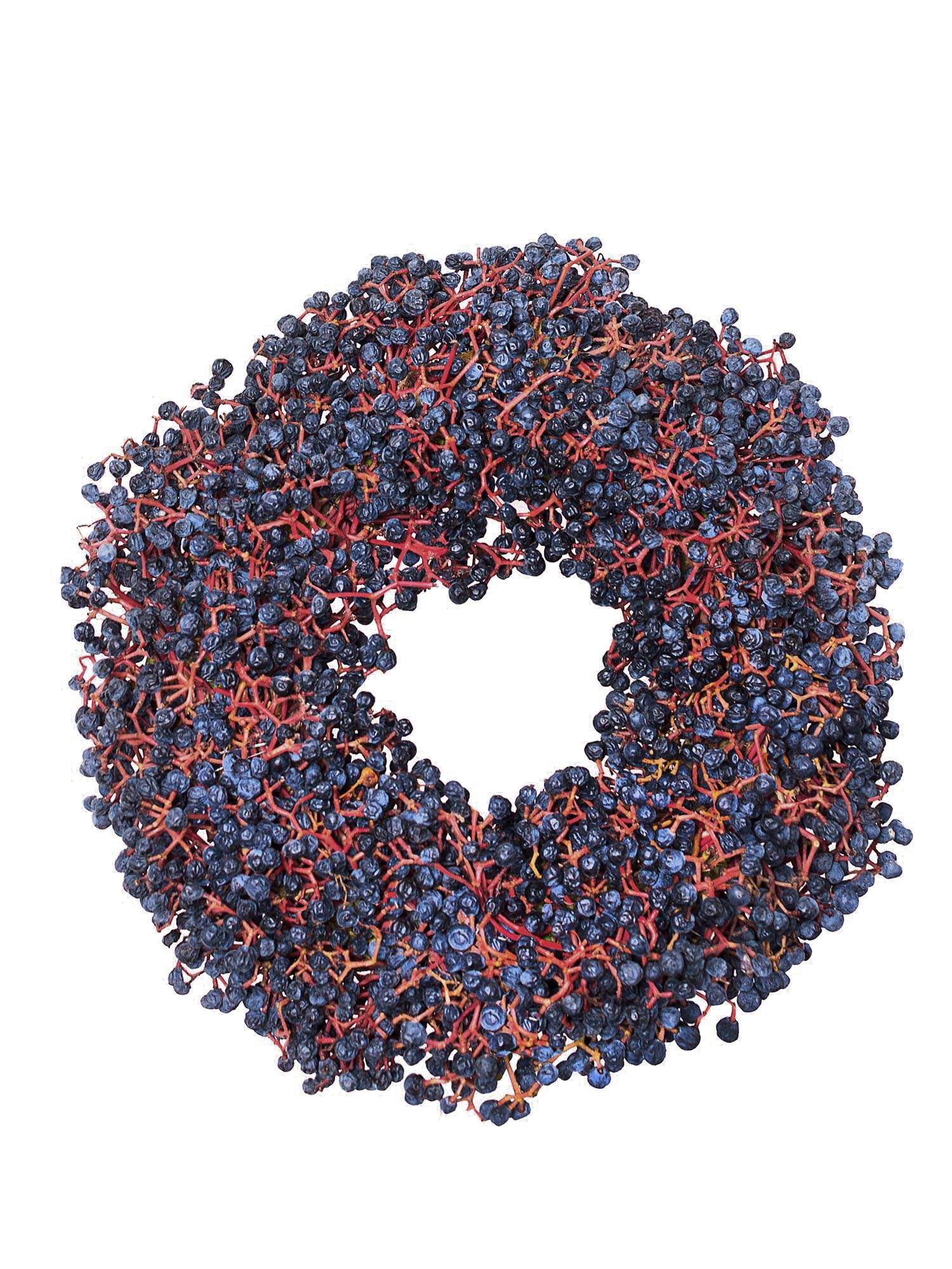 blumigo-zweige-zierkranz-ligusterbeeren-kranz-30-cm image 2