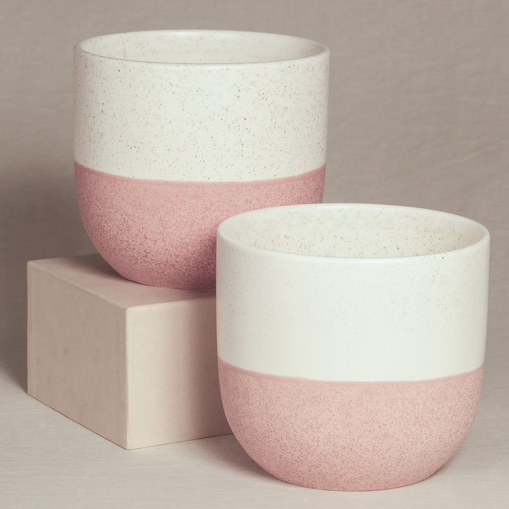 feey-variado-keramik-topfset-2x18-gr-n-blumentopf image 1
