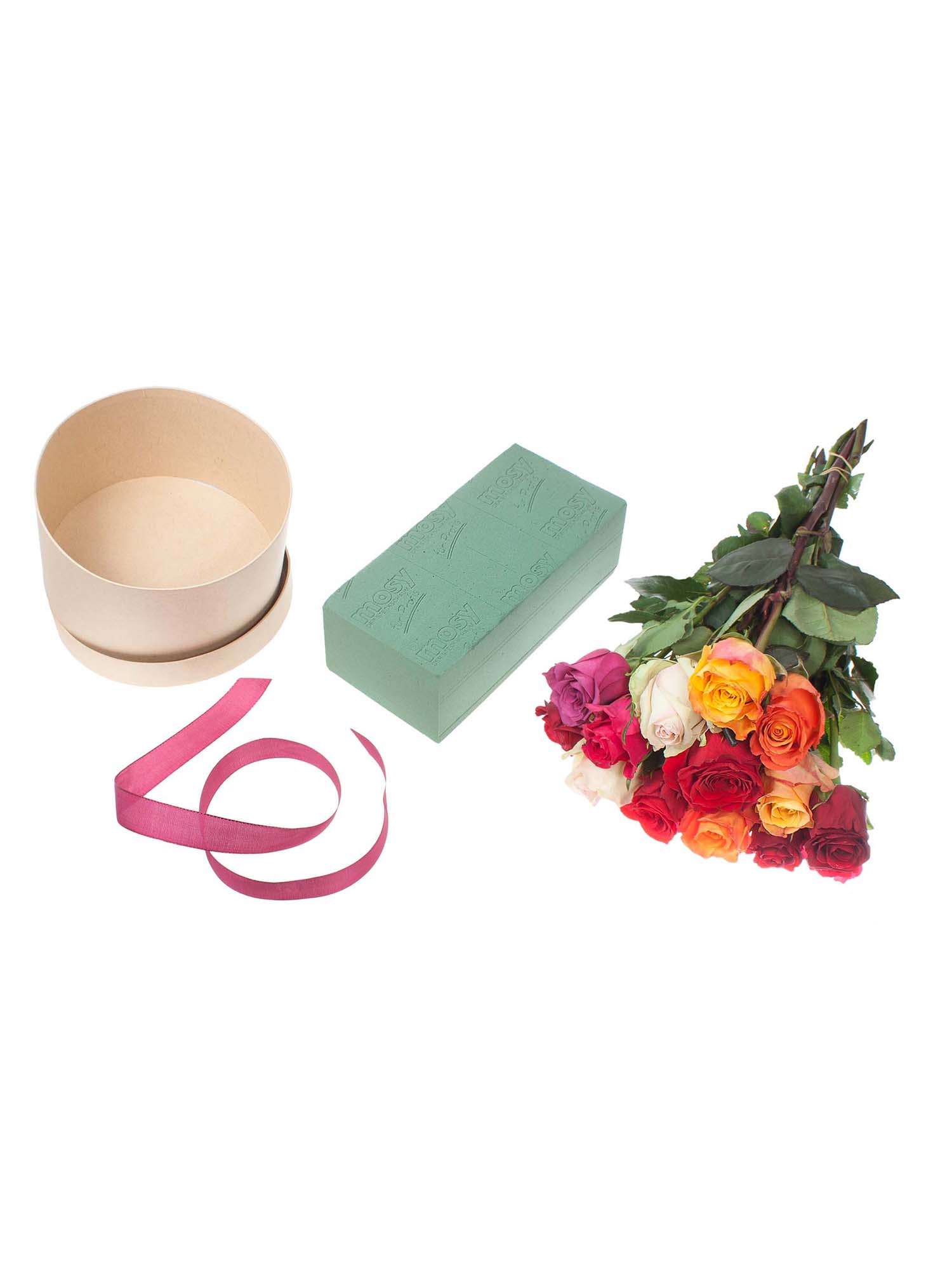 blumigo-diy-set-rosenbox-rund-gro-zum-selbermachen image 7