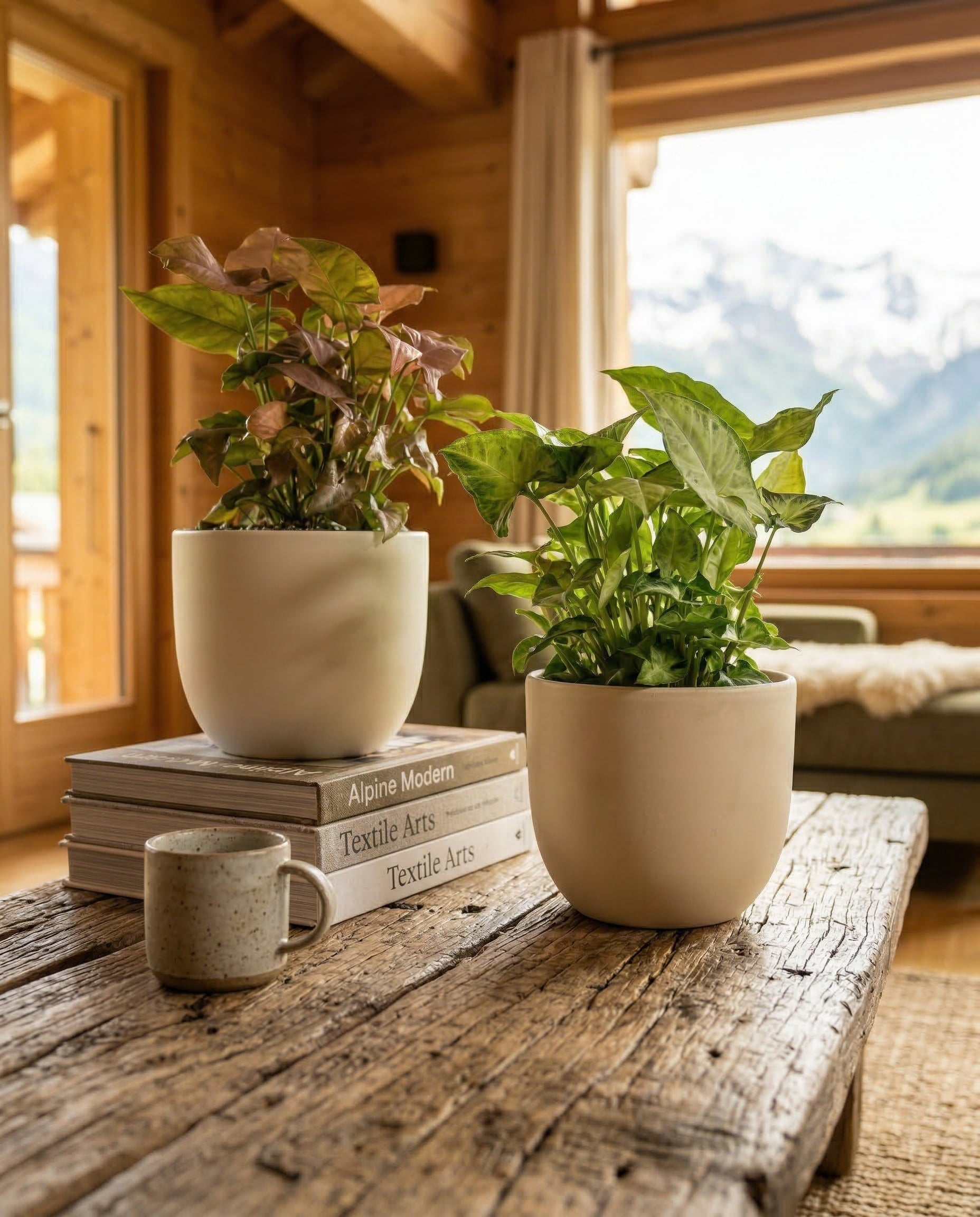 feey-variado-syngonium-duo-zimmerpflanzen-2er-set-ohne-bertopf image 2