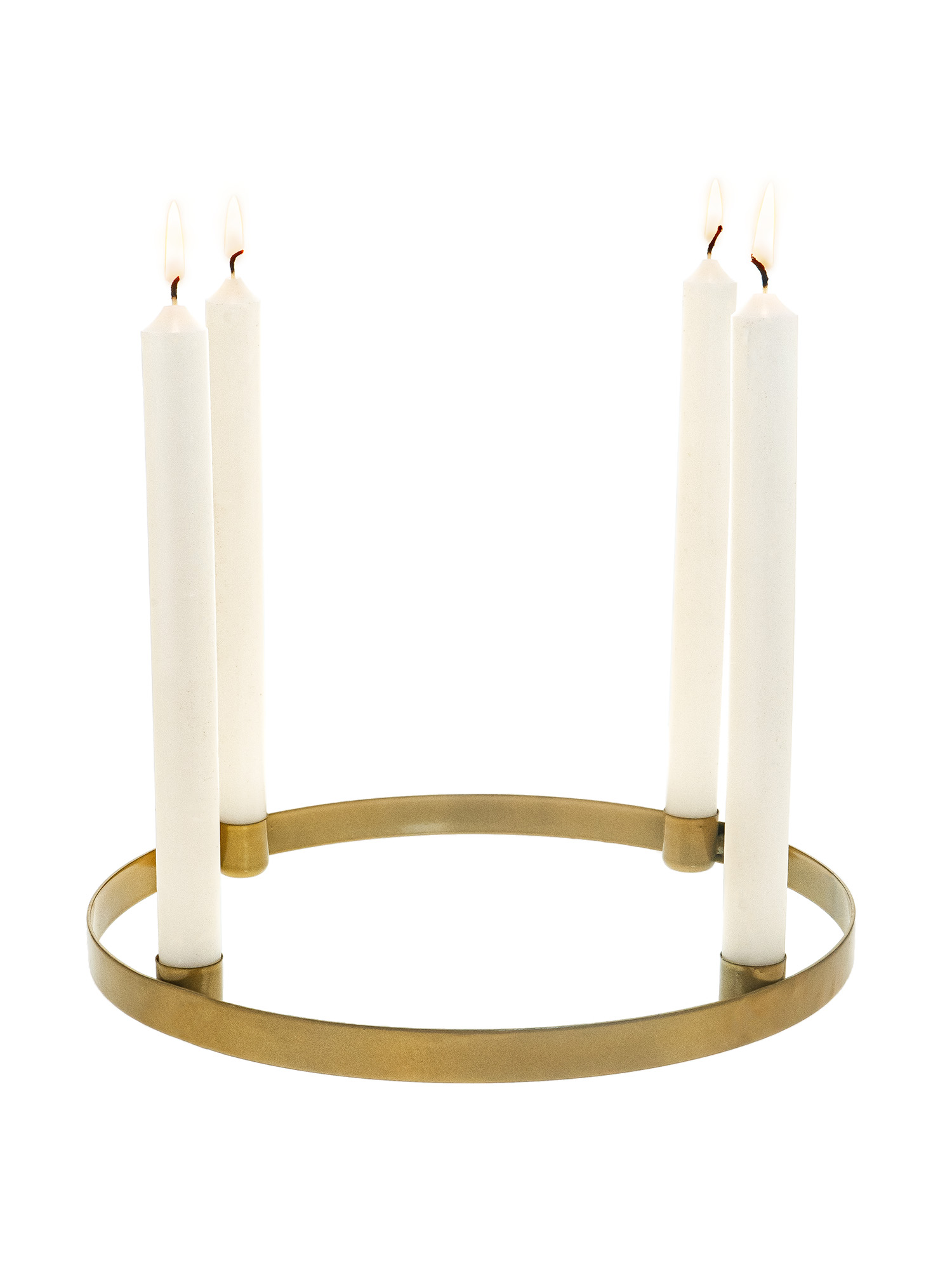 blumigo-kerzen-maskat-kerzenring-metall-gold-29-cm image 2