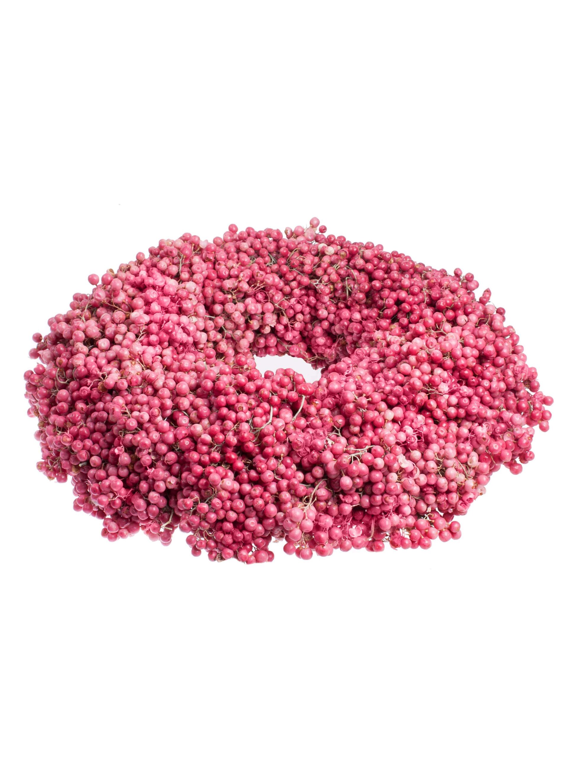 blumigo-trockenblumen-pfefferbeerenkranz-kranz-rosa-getrocknet image 7