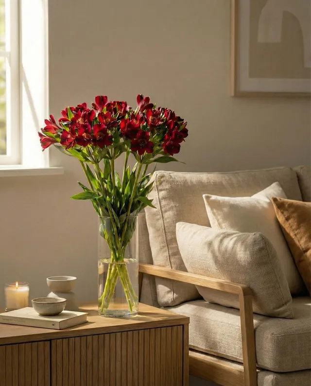 feey-rilio-alstroemeria-rot-schnittblumen-frisch image 1