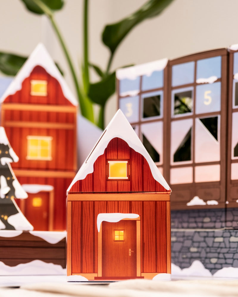 feey-variado-pflanzen-adventskalender-winterdorf-im-morgenrot-24-t-rchen image 2