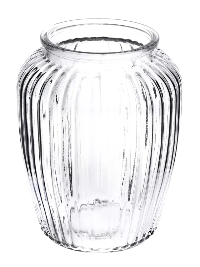 blumigo-sabrina-glasvase-geriffelt-12-x-20-cm image 1