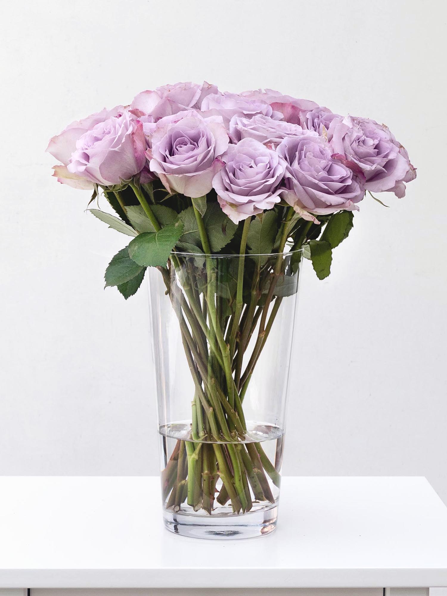 blumigo-glasvase-katja-transparente-blumenvase-25cm image 3