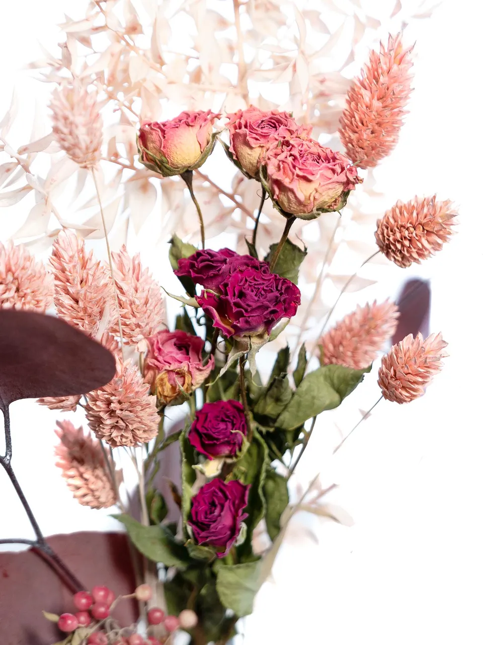 blumigo-trockenblumen-mini-mix-strau-rosa-pink-trockenstrau image 1