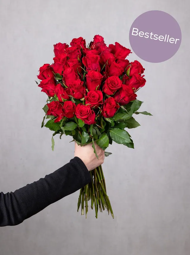blumigo-rosen-30-rote-rosen-classic-quality-strau image 1