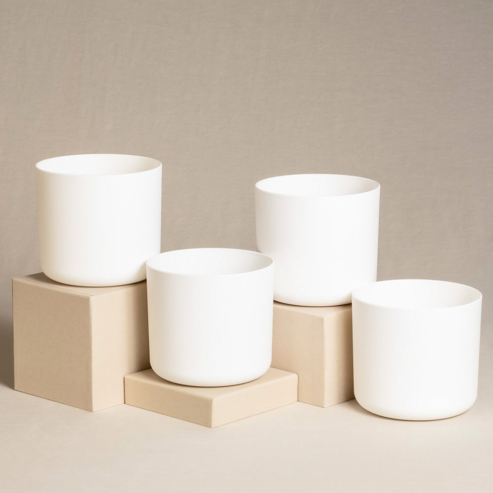 feey-lumi-blumentopf-14-cm-wei-4er-set-kunststoff image 4