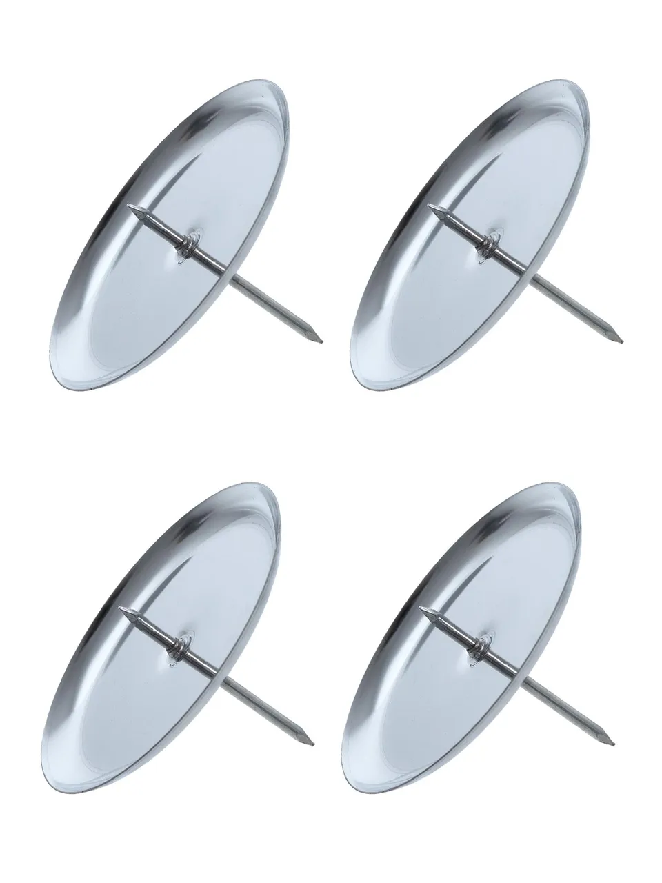 blumigo-helsinki-kerzenhalter-4er-set-silber-stabkerzen image 1