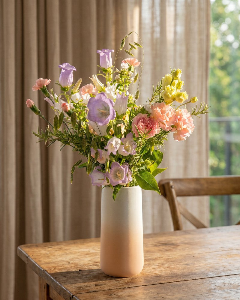 feey-rilio-sommersorbet-blumenstrau-classic-violett-pfirsich image 1