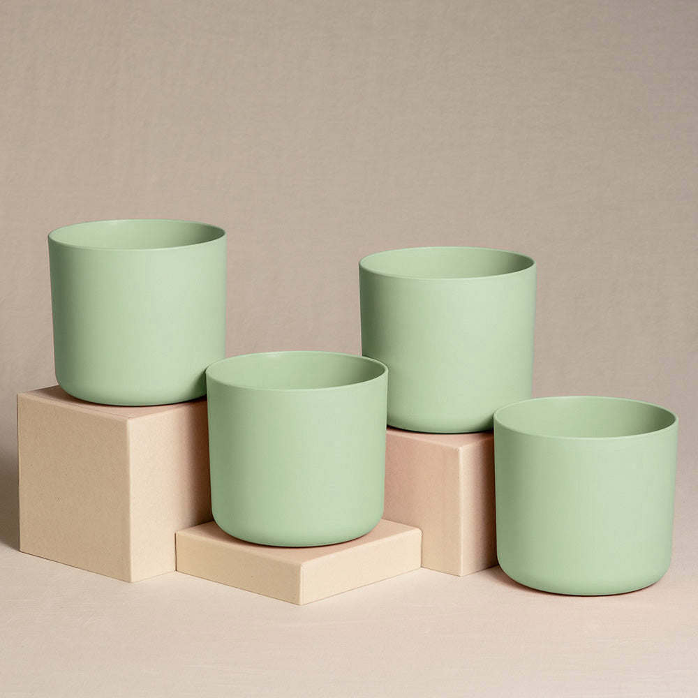 feey-lumi-blumentopf-14-cm-wei-4er-set-kunststoff image 2