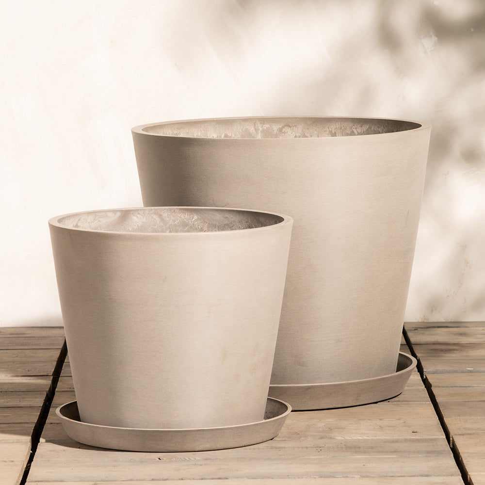 feey-amsterdam-pflanzk-bel-set-40-30-blumentopf-taupe-drainage image 6