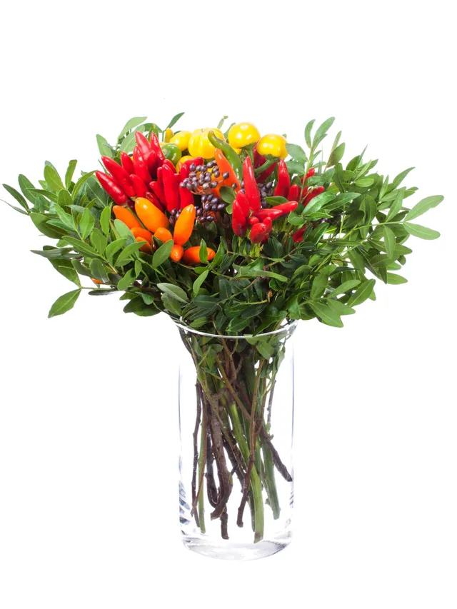 blumigo-herbstdeko-zierpaprika-bouquet-strau-verschiedene-farben image 1