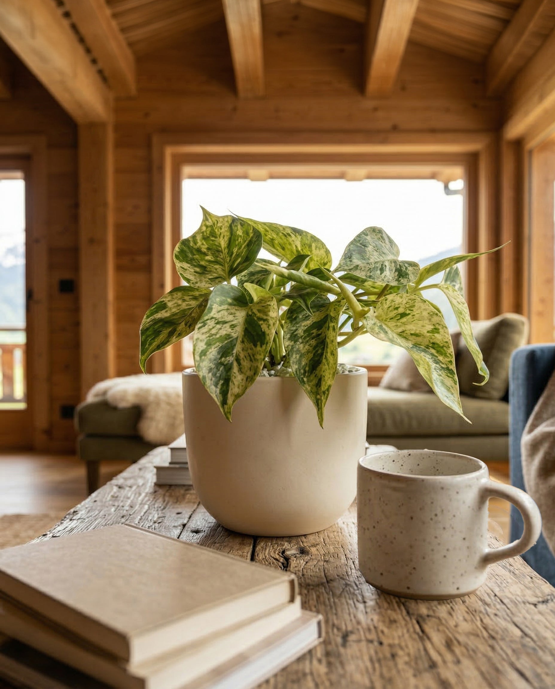 feey-variado-philodendron-oxycardium-variegata-zimmerpflanze-ohne-bertopf image 2