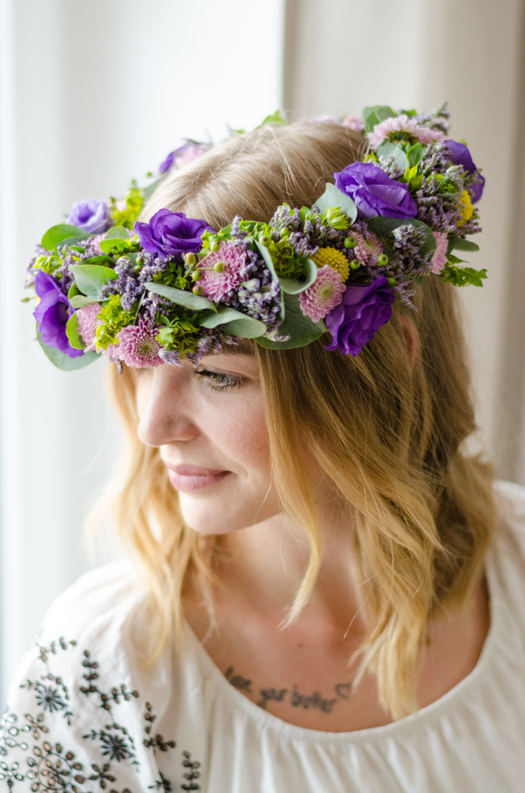 blumigo-haarkranz-diy-set-bastelset-f-r-4-personen image 1