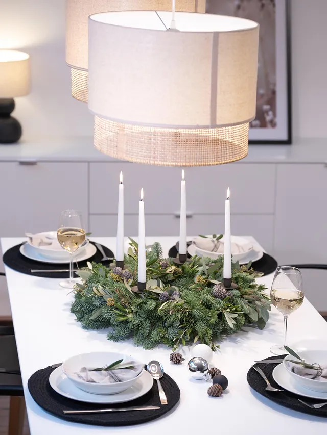 blumigo-modern-green-adventskranz-diy-set-40-cm-mit-kerzen image 1