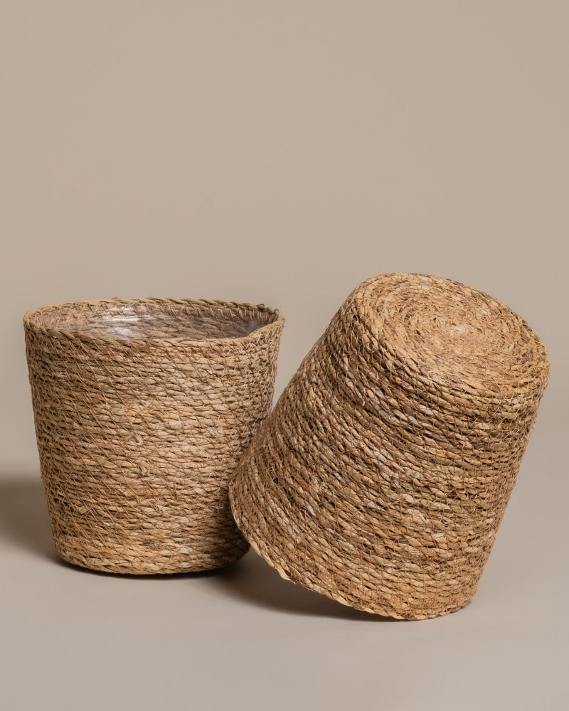 feey-kesat-pflanzkorb-seegras-22-cm-naturbelassen image 3