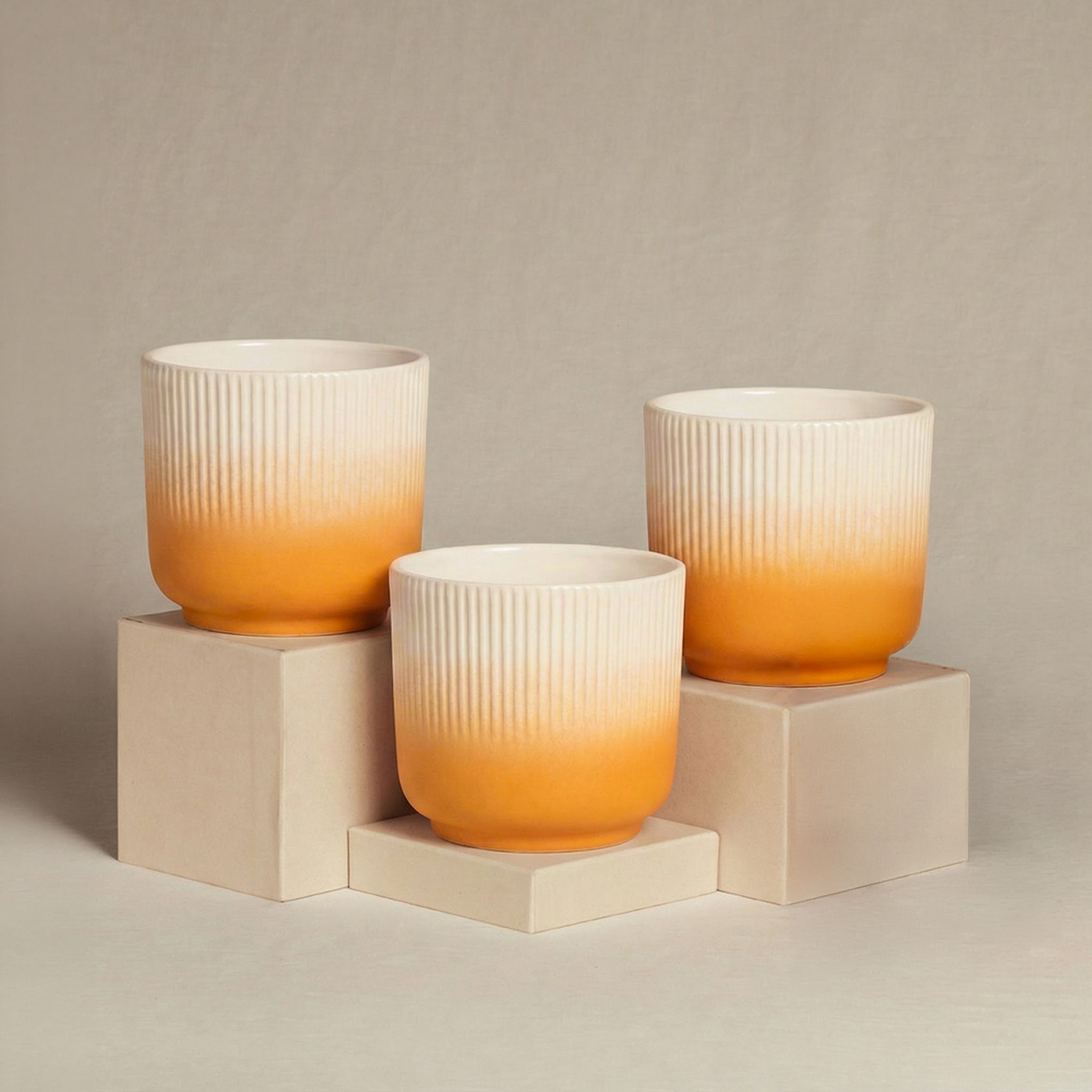 feey-rilio-keramik-topfset-orange-3x14-rillen-bert-pfe image 1