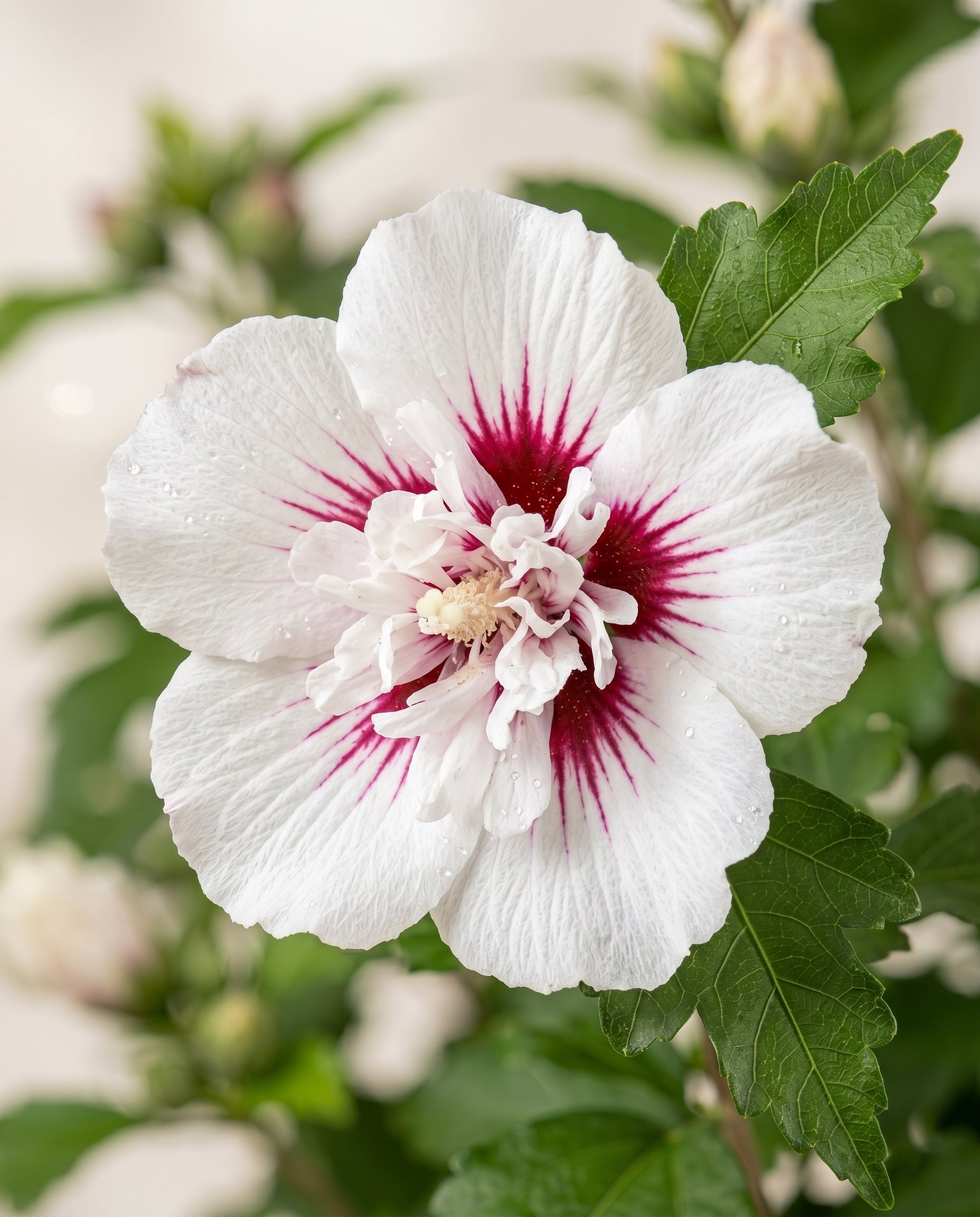 feey-amsterdam-wei-er-hibiskus-strauch-ohne-topf-winterhart image 2