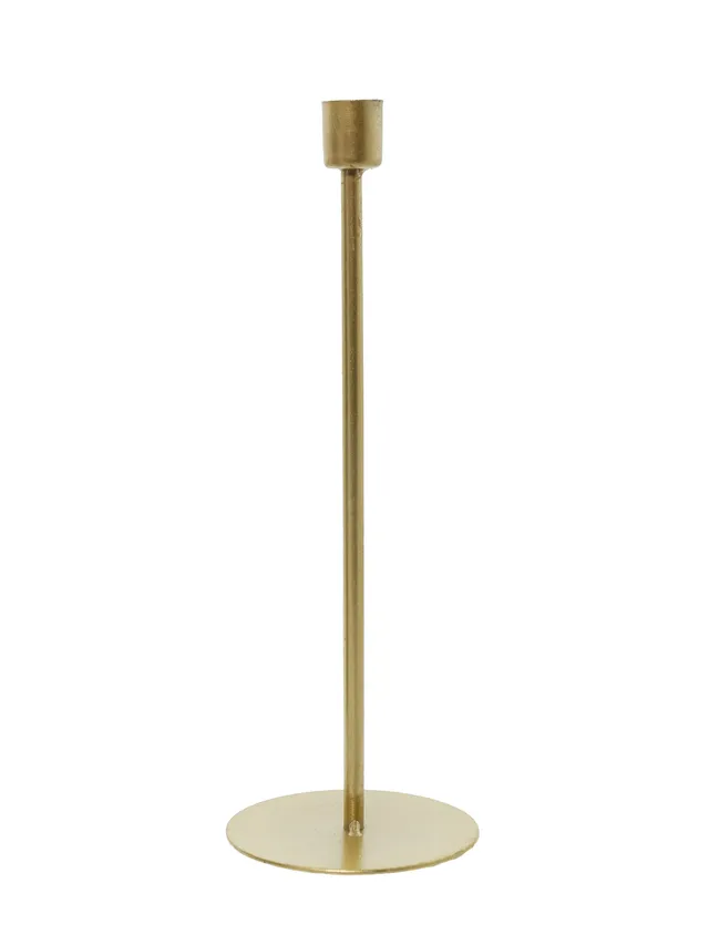 blumigo-kairo-kerzenst-nder-gold-f-r-stabkerzen-25-cm image 1