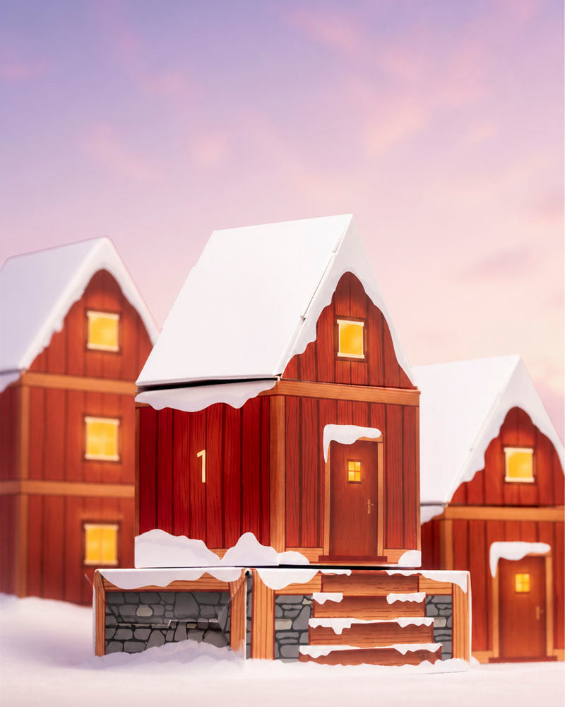 feey-winterdorf-im-morgenrot-pflanzen-adventskalender-dschungel-version image 8