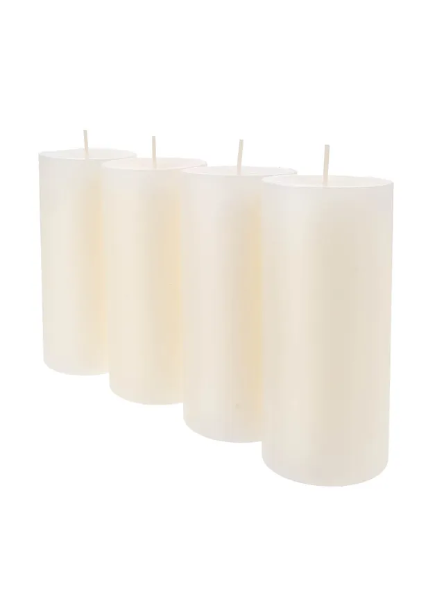 blumigo-mila-stumpenkerzen-4er-set-creme-130x60-mm image 1