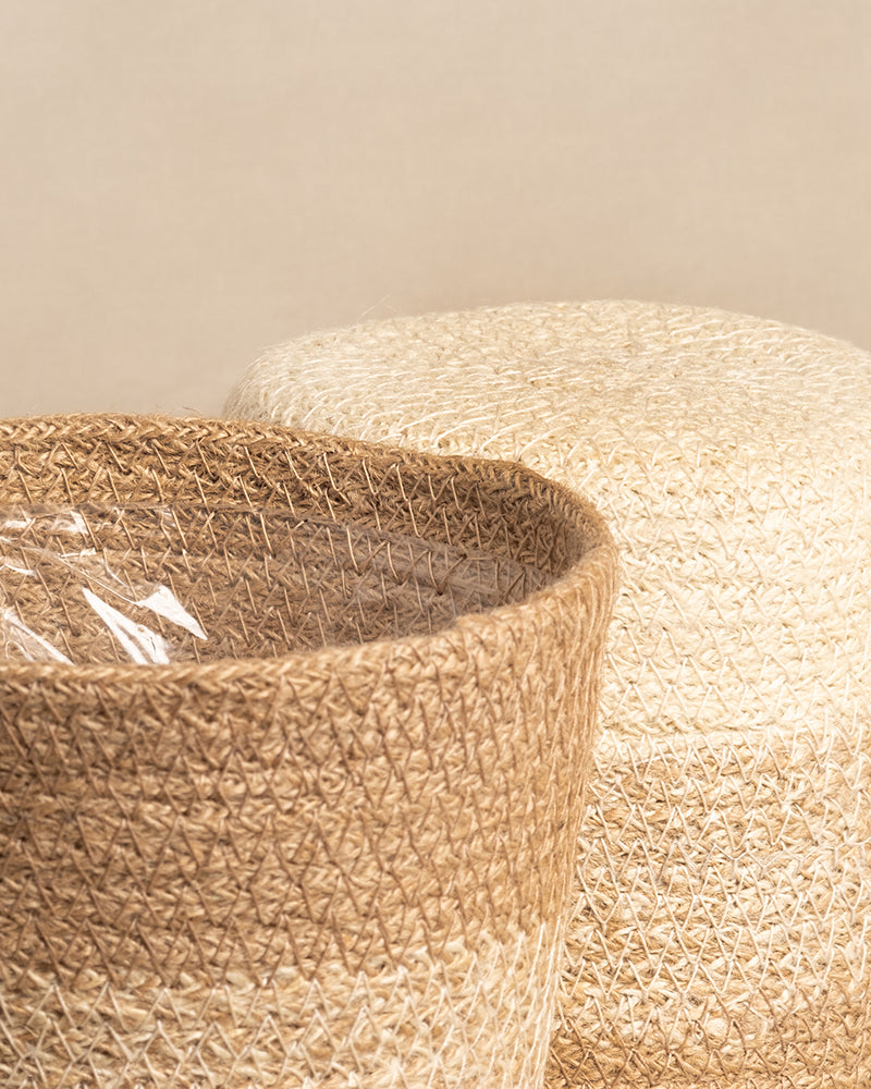 feey-variado-lapis-pflanzenkorb-jute-16cm-natur image 5