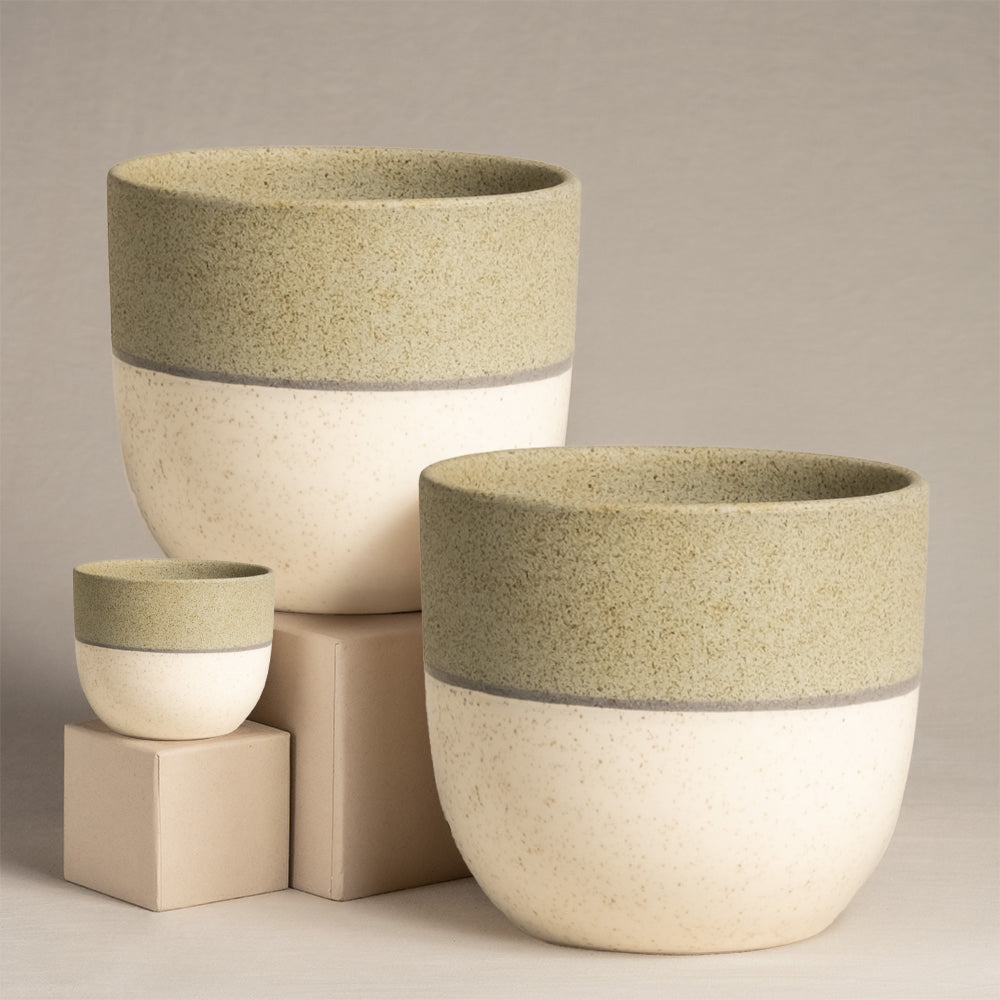feey-variado-keramik-topfset-2-teilig-blumentopf-gr-n-16-7-cm image 1