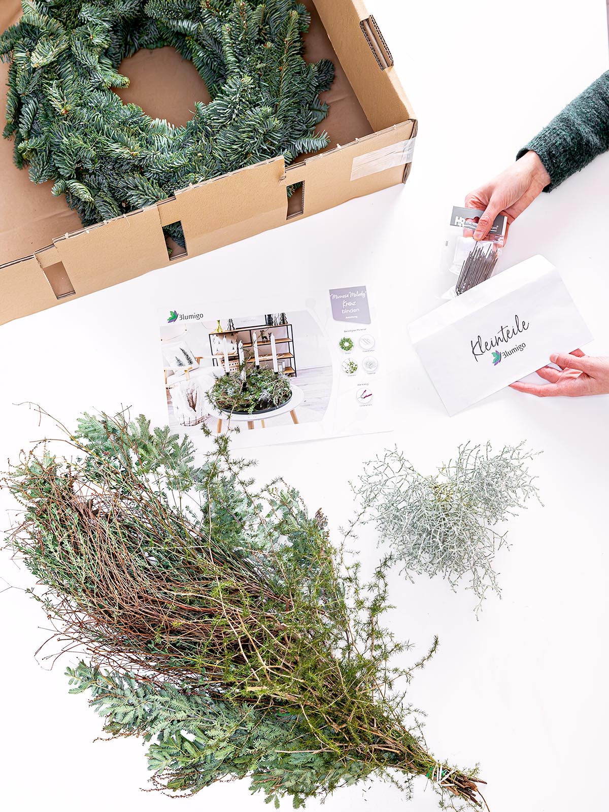 blumigo-diy-sets-adventskranz-mimosa-melody-40cm image 3