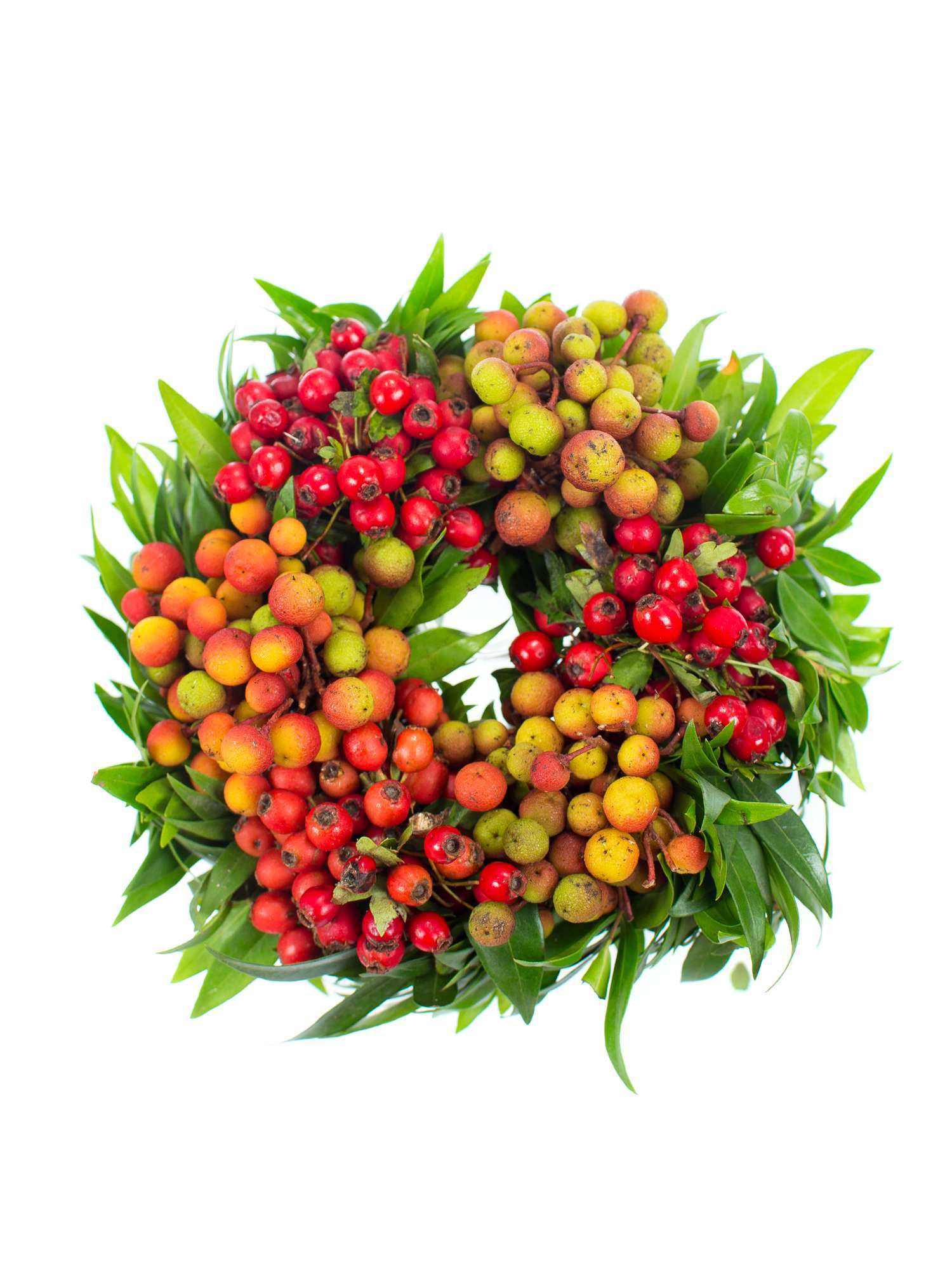 blumigo-herbstdeko-zierfruchtkranz-12-cm-herbstlich image 1