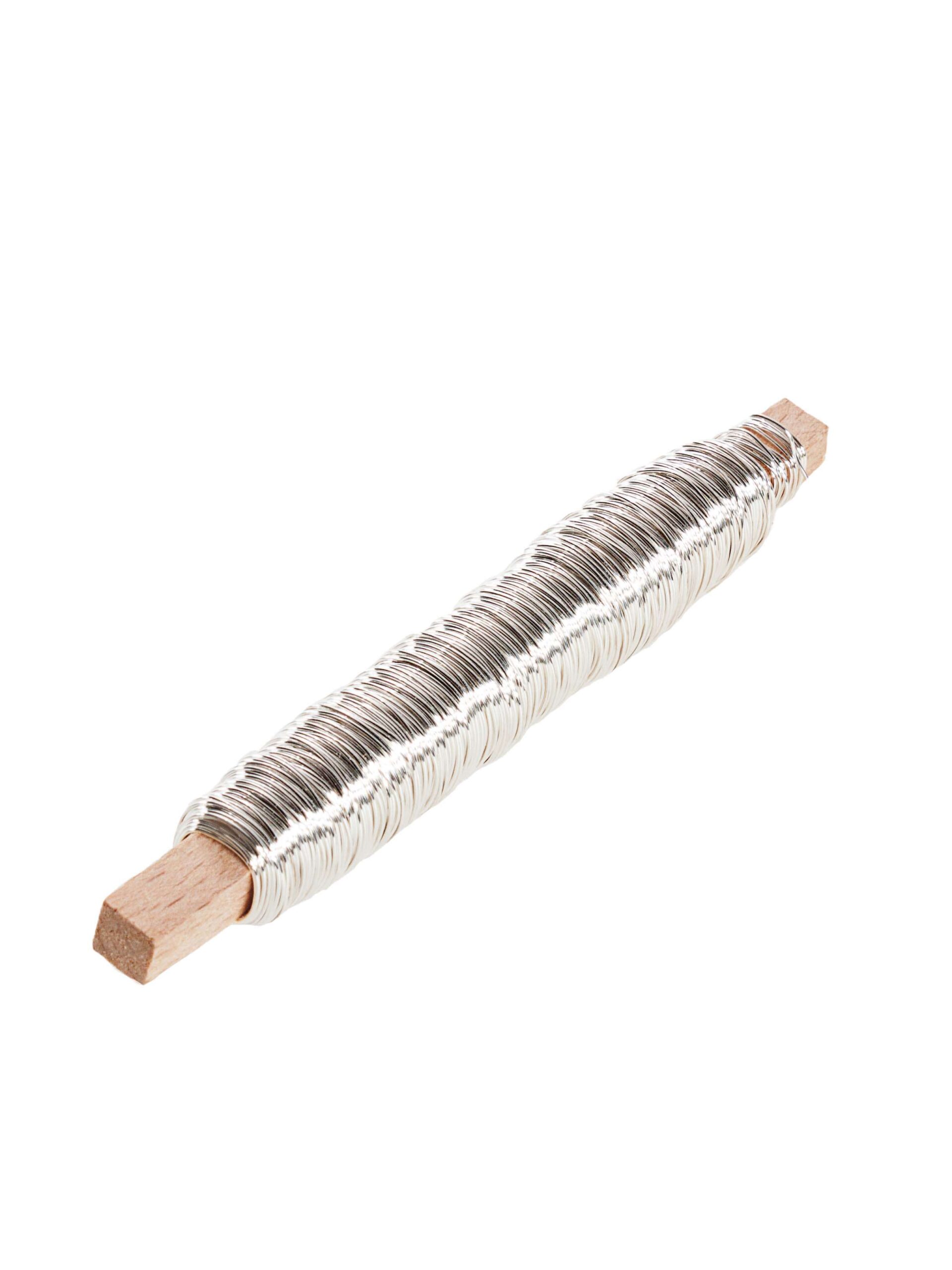blumigo-wicken-wickeldraht-basteldraht-silber image 1