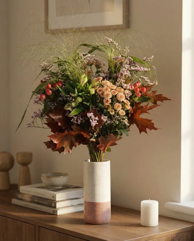 feey-rilio-herbstfreude-blumenstrau-classic-warme-farben image 1
