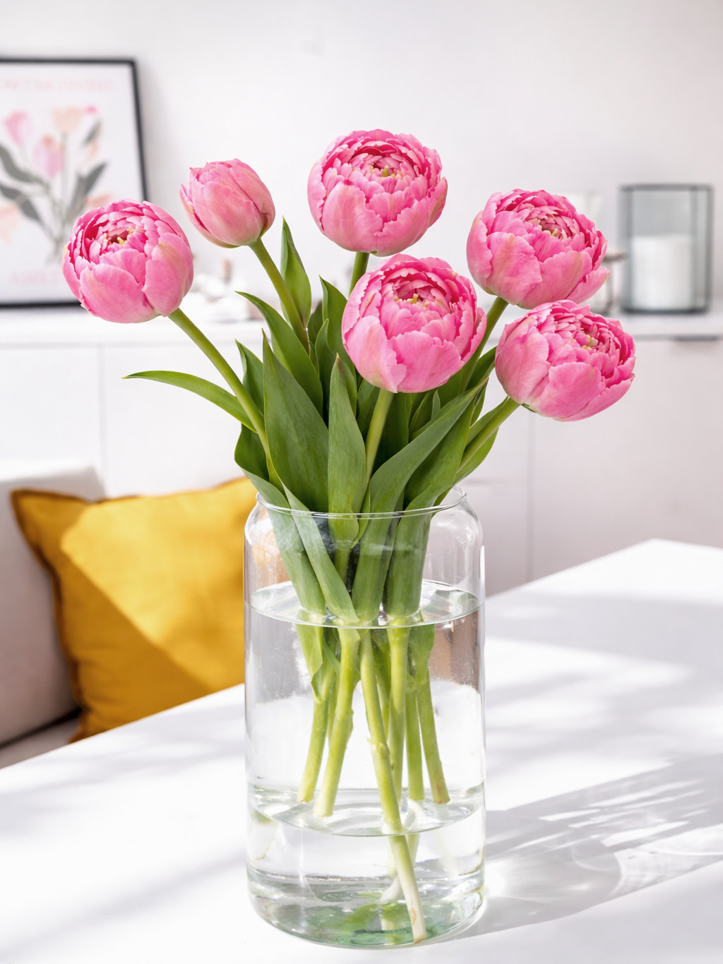 blumigo-tulpen-pinza-gef-llte-rosa-schnittblume-stiel image 1