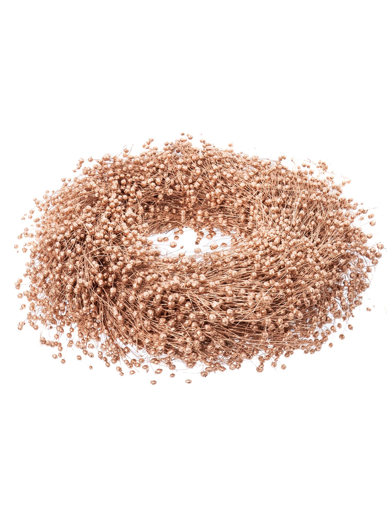 blumigo-trockenblumen-flachskranz-trockenkranz-kupfer-35-cm image 3